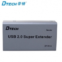 dtech帝特 DT-7014 USB2.0延长器 网线延长器 100米
